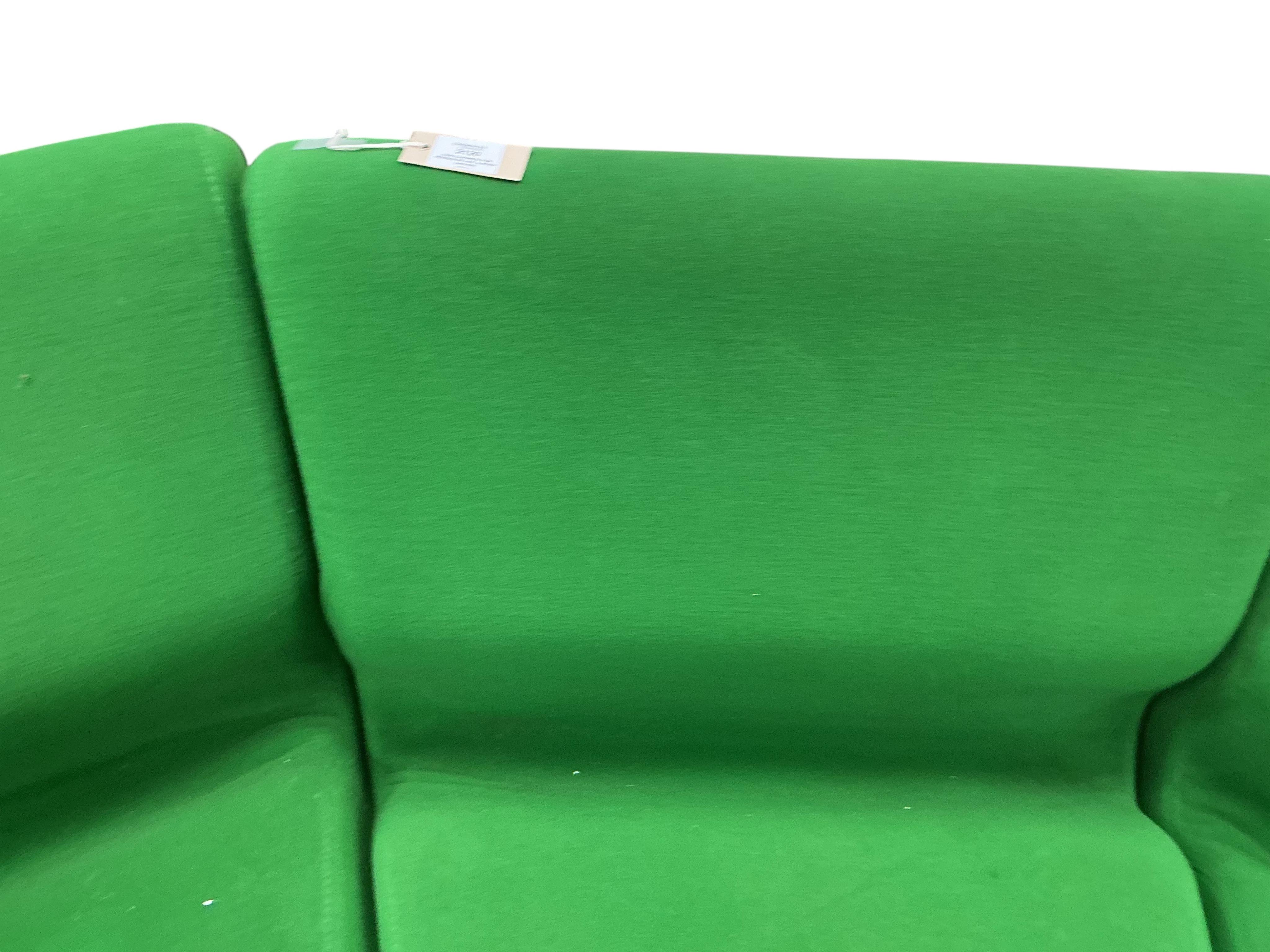 Don Chadwick for Herman Miller, a modular three piece sofa, each section 66cm, depth 76cm, height 68cm